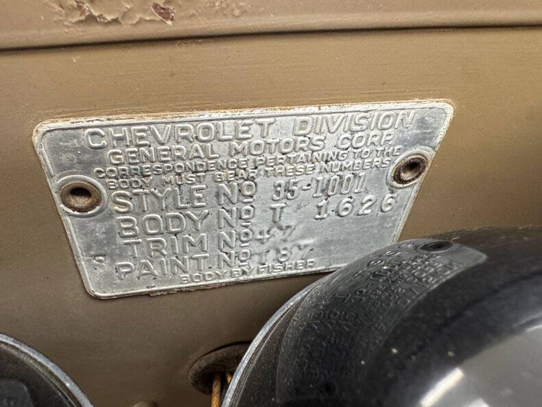 1935 Chevrolet Master Deluxe