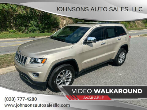 2015 Jeep Grand Cherokee for sale at Johnsons Auto Sales, LLC in Marshall NC