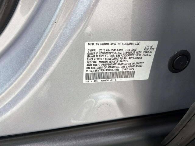 2017 Honda Pilot Touring
