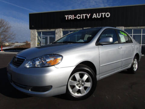 2006 Toyota Corolla for sale at TRI CITY AUTO SALES LLC in Menasha WI