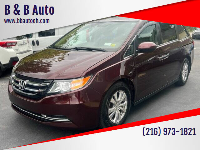 2014 Honda Odyssey for sale at B & B Auto in Cleveland OH