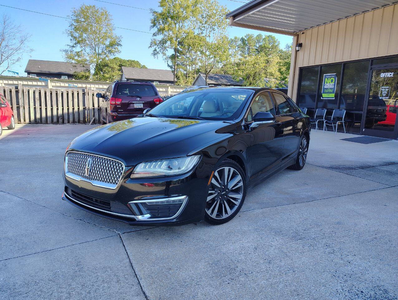 Black 2017 Lincoln MKZ Select Select 4dr Sedan 1