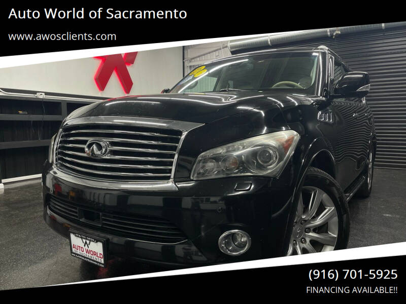 2012 Infiniti QX56 for sale at Auto World of Sacramento - Elder Creek location in Sacramento CA