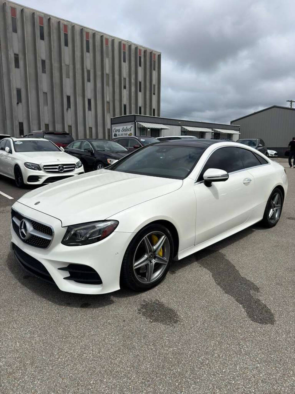 Off white 2018 Mercedes-Benz E-Class E 400 E 400 2dr Coupe 1