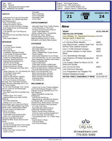 2023 Porsche Panamera 4S E-Hybrid