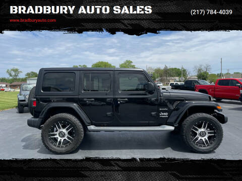 2019 Jeep Wrangler Unlimited for sale at BRADBURY AUTO SALES in Gibson City IL