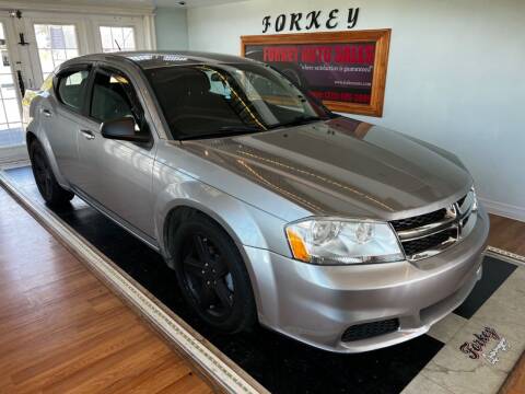 2013 Dodge Avenger for sale at Forkey Auto & Trailer Sales in La Fargeville NY