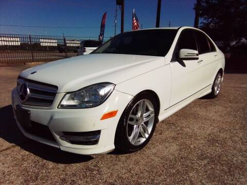 2013 Mercedes-Benz C-Class for sale at Texan Direct Auto Group in Houston TX