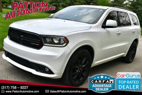 2017 Dodge Durango for sale at Patton Automotive in Sheridan IN