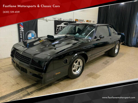 1985 Chevrolet Monte Carlo for sale at Fastlane Motorsports & Classic Cars in Addison IL