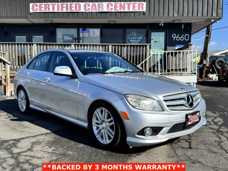 2009 Mercedes-Benz C-Class for sale at CERTIFIED CAR CENTER in Fairfax VA