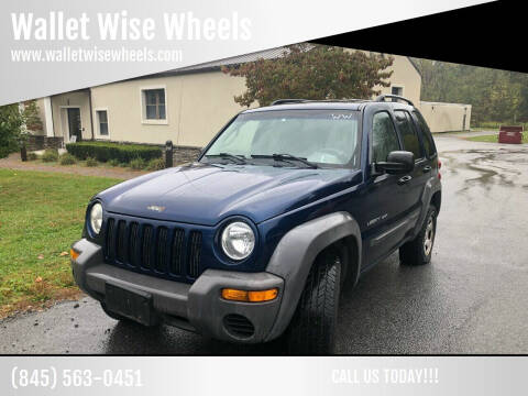 2003 Jeep Liberty for sale at Wallet Wise Wheels in Montgomery NY