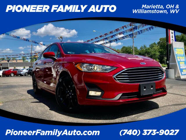 Used 2020 Ford Fusion SE with VIN 3FA6P0HD7LR255462 for sale in Williamstown, WV