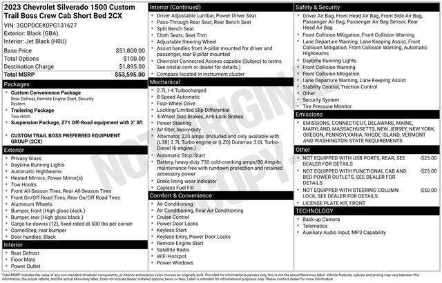 2023 Chevrolet Silverado 1500