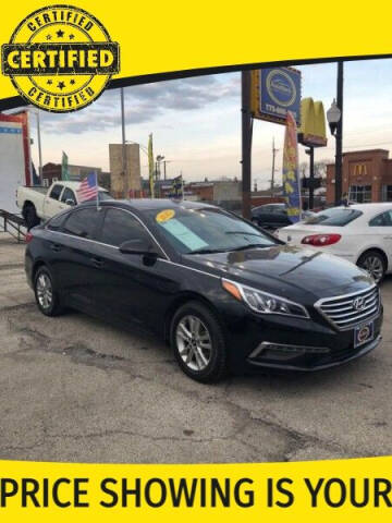 2015 Hyundai Sonata for sale at AutoBank in Chicago IL