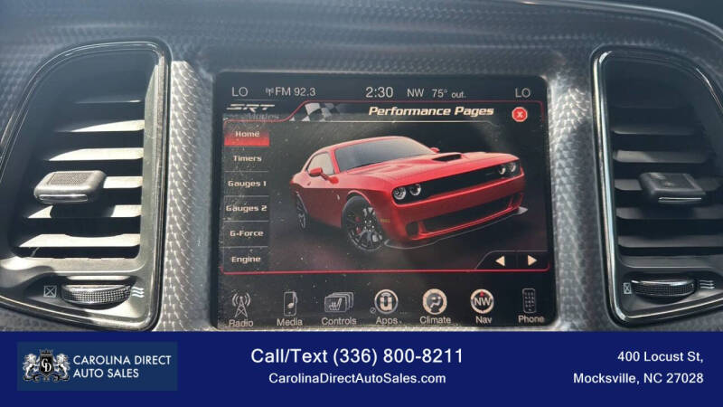 2016 Dodge Challenger SRT Hellcat