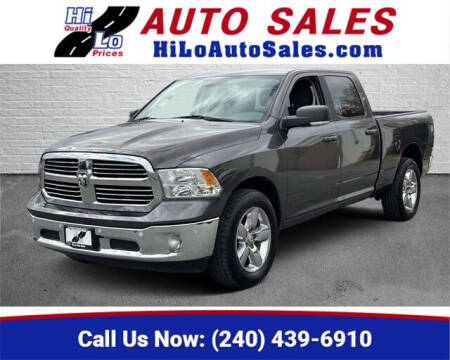 2019 RAM 1500 Classic for sale at Hi-Lo Auto Sales in Frederick MD