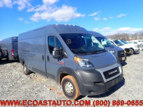 2019 RAM ProMaster for sale at East Coast Auto Source Inc. in Bedford VA