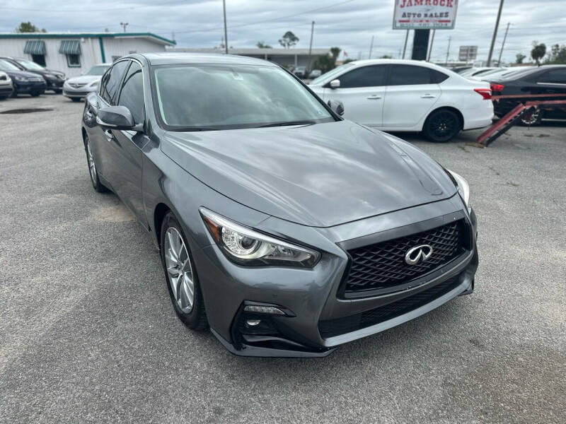 2014 Infiniti Q50 for sale at Jamrock Auto Sales of Panama City in Panama City FL