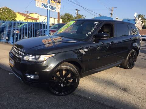 2014 Land Rover Range Rover Sport for sale at 2955 FIRESTONE BLVD in South Gate CA