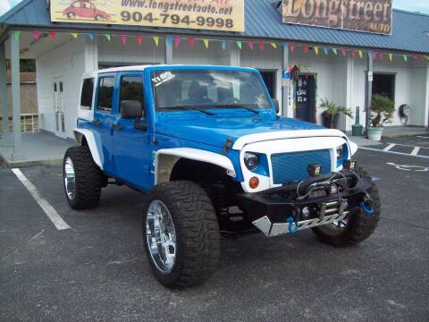 2011 Jeep Wrangler Unlimited for sale at LONGSTREET AUTO in Saint Augustine FL