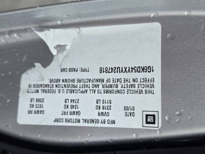 2000 Cadillac DeVille