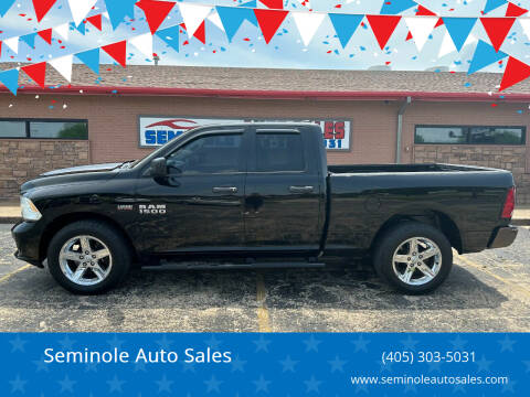 2013 RAM 1500 for sale at Seminole Auto Sales in Seminole OK