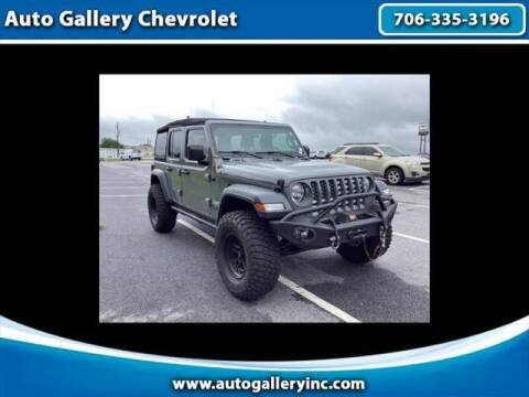 2019 Jeep Wrangler Unlimited for sale at Auto Gallery Chevrolet in Commerce GA