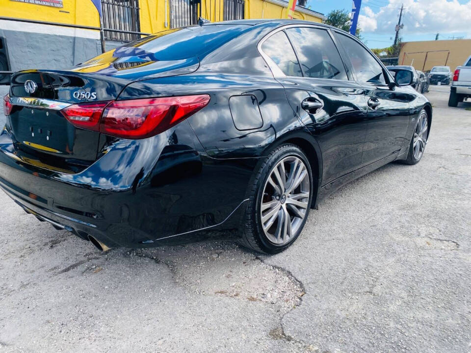 2018 INFINITI Q50 for sale at 33 Auto Sales Miami in Miami, FL