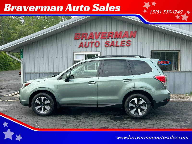 2017 Subaru Forester for sale at Braverman Auto Sales in Waterloo NY