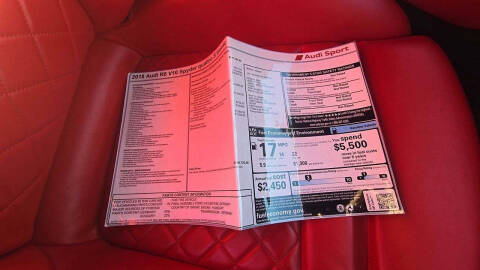 2018 Audi R8 5.2 quattro V10 Spyder