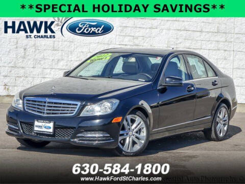 2012 Mercedes-Benz C-Class for sale at Hawk Ford of St. Charles in Saint Charles IL