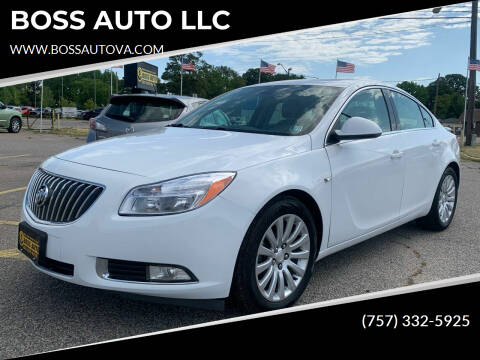 2011 Buick Regal for sale at BOSS AUTO LLC in Norfolk VA