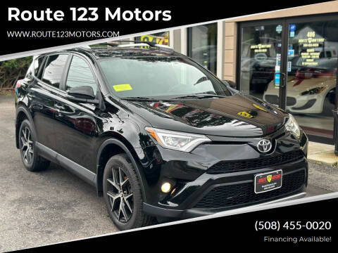 2016 Toyota RAV4 for sale at Route 123 Motors in Norton MA