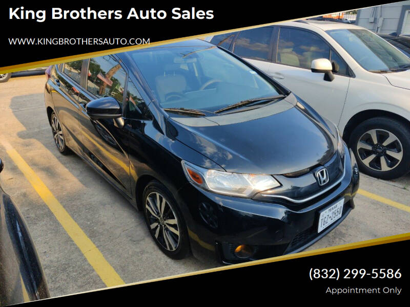 2015 Honda Fit for sale at King Brothers Auto Sales in Houston TX