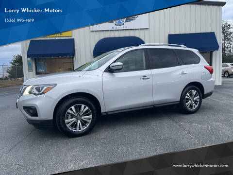 2019 Nissan Pathfinder for sale at Larry Whicker Motors in Kernersville NC