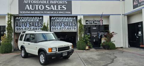 1999 Land Rover Discovery for sale at Affordable Imports Auto Sales in Murrieta CA