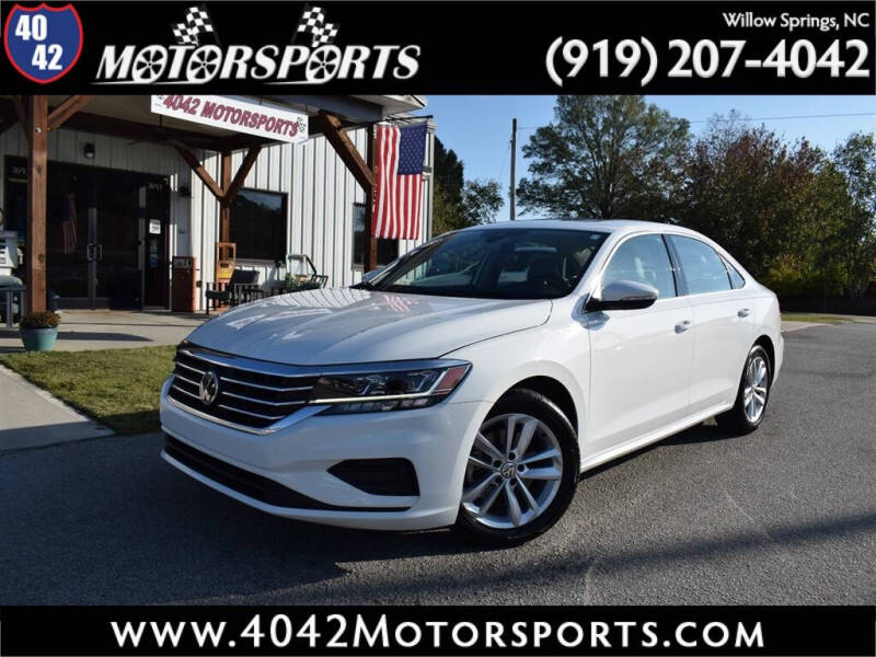 2020 Volkswagen Passat for sale at 4042 Motorsports in Willow Spring NC