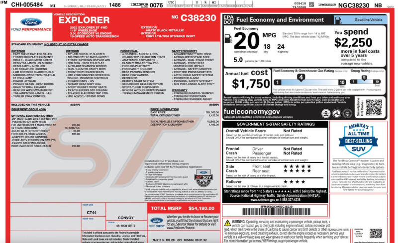 2022 Ford Explorer ST