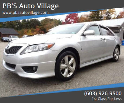 2011 Toyota Camry for sale at PB'S Auto Village in Hampton Falls NH