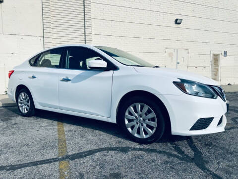2016 Nissan Sentra for sale at WHOLESALE MOTORS LLC in Riverside CA
