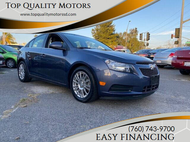 2014 Chevrolet Cruze for sale at Top Quality Motors in Escondido CA