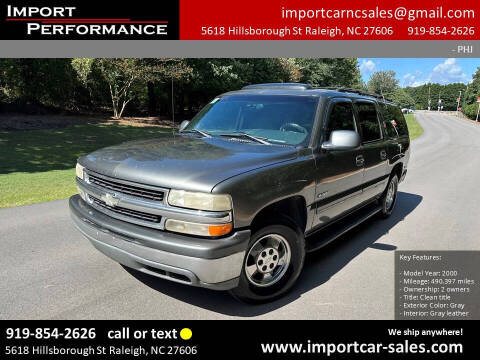 2000 Chevrolet Suburban for sale at Import Performance Sales in Raleigh NC