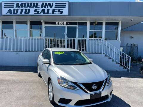 2019 Nissan Sentra for sale at Modern Auto Sales in Hollywood FL
