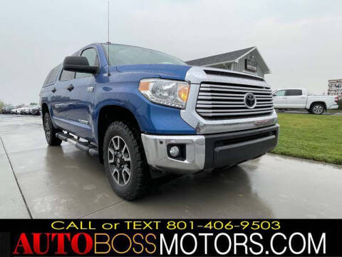 2016 Toyota Tundra for sale at Auto Boss in Woods Cross UT
