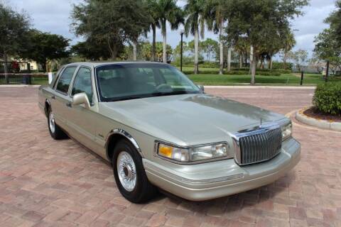 1997 Lincoln Town Car for sale at LIBERTY MOTORCARS INC in Royal Palm Beach FL