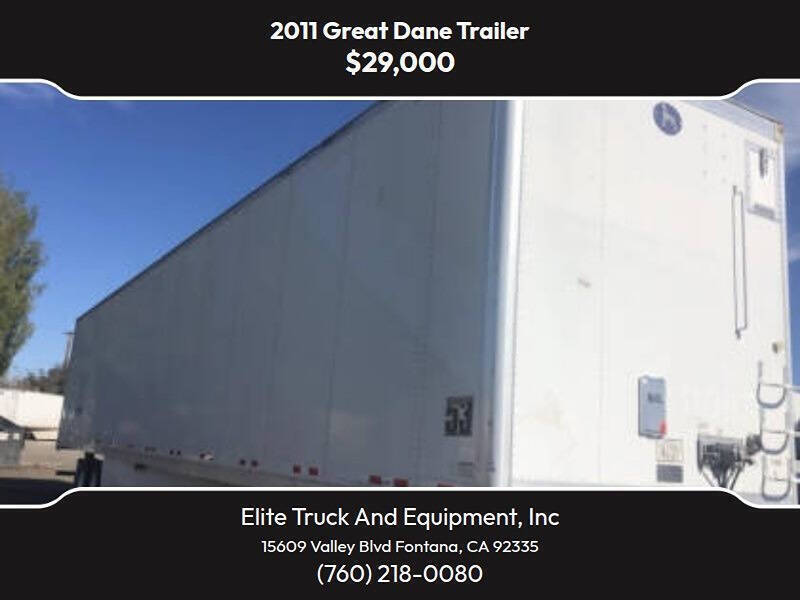 2011 Great Dane Dry Van