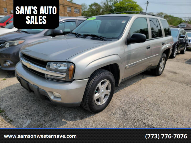 2003 Chevrolet TrailBlazer for sale at SAM'S AUTO SALES in Chicago IL