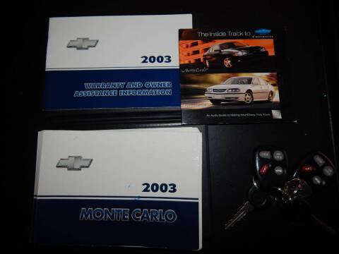 2003 Chevrolet Monte Carlo SS