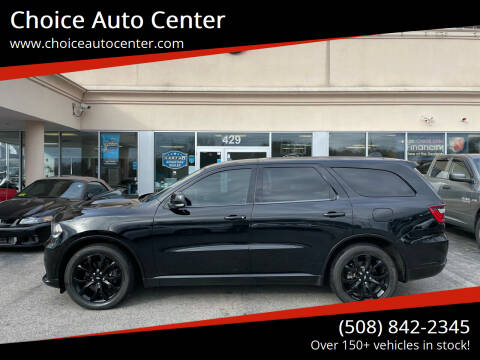 2019 Dodge Durango for sale at Choice Auto Center in Shrewsbury MA